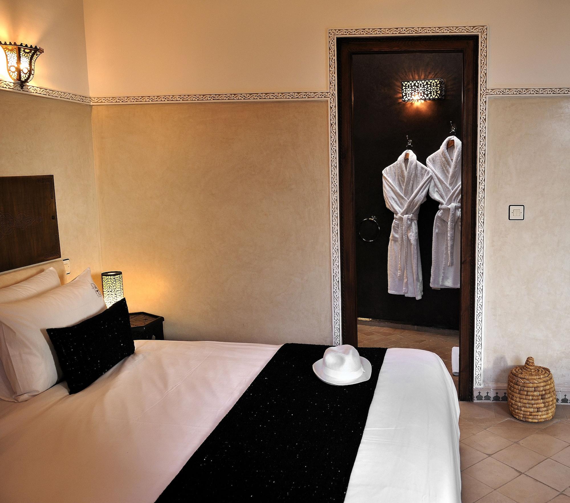Riad Le Jardin D'Abdou Marraquexe Exterior foto A room at the hotel