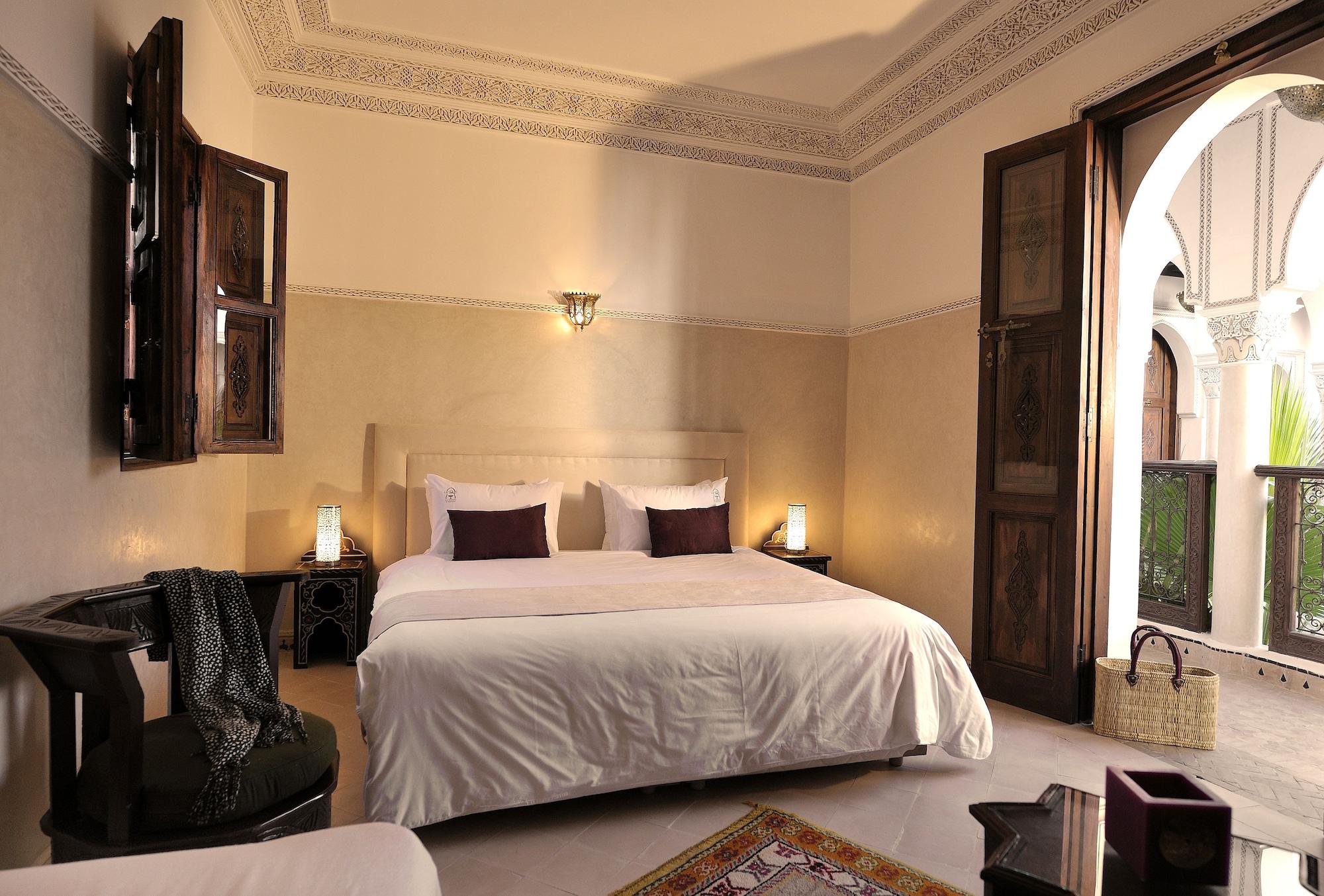 Riad Le Jardin D'Abdou Marraquexe Exterior foto A bedroom at the hotel