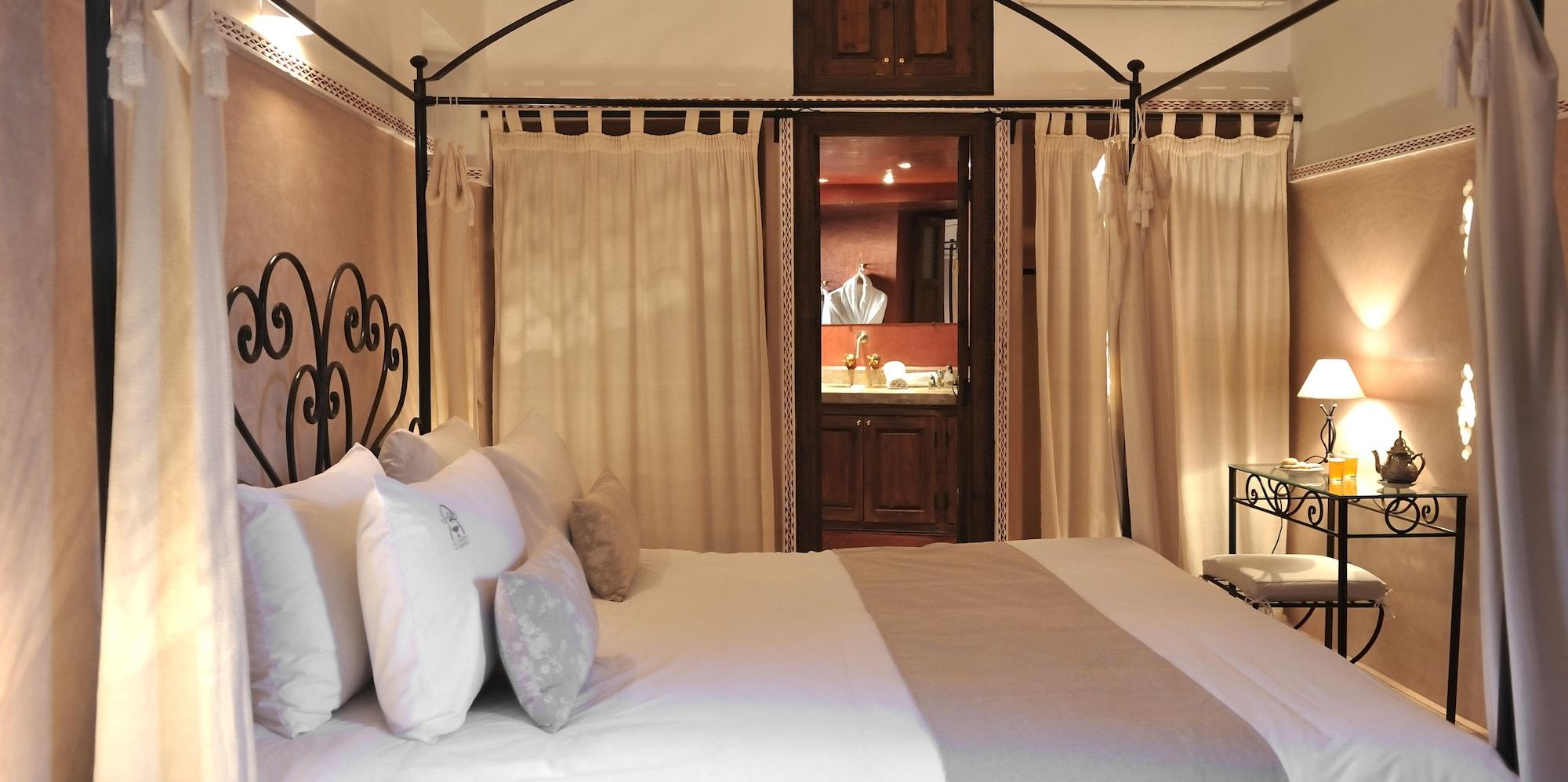 Riad Le Jardin D'Abdou Marraquexe Exterior foto A bedroom at the hotel