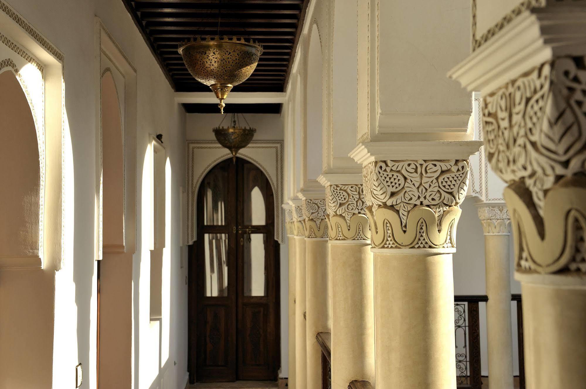 Riad Le Jardin D'Abdou Marraquexe Exterior foto The interior of the palace